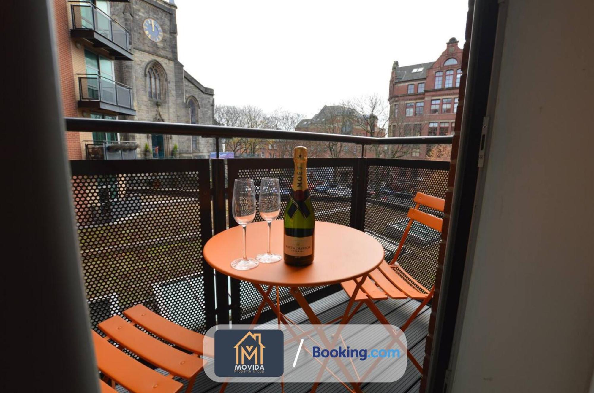 Lgi Stunning 1 Bedroom Apartment By Movida Property Group Short Lets & Serviced Accommodation リーズ エクステリア 写真