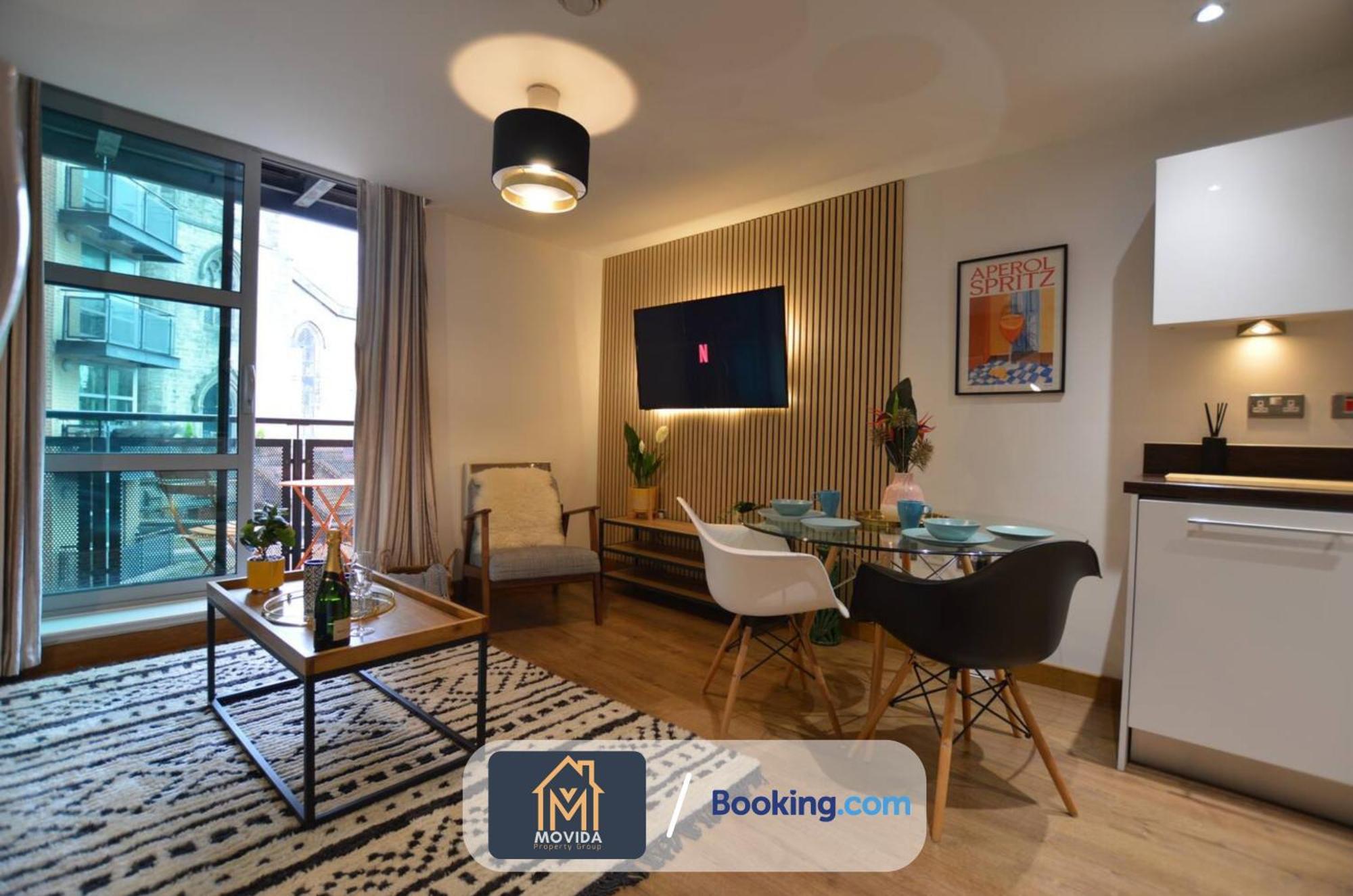 Lgi Stunning 1 Bedroom Apartment By Movida Property Group Short Lets & Serviced Accommodation リーズ エクステリア 写真