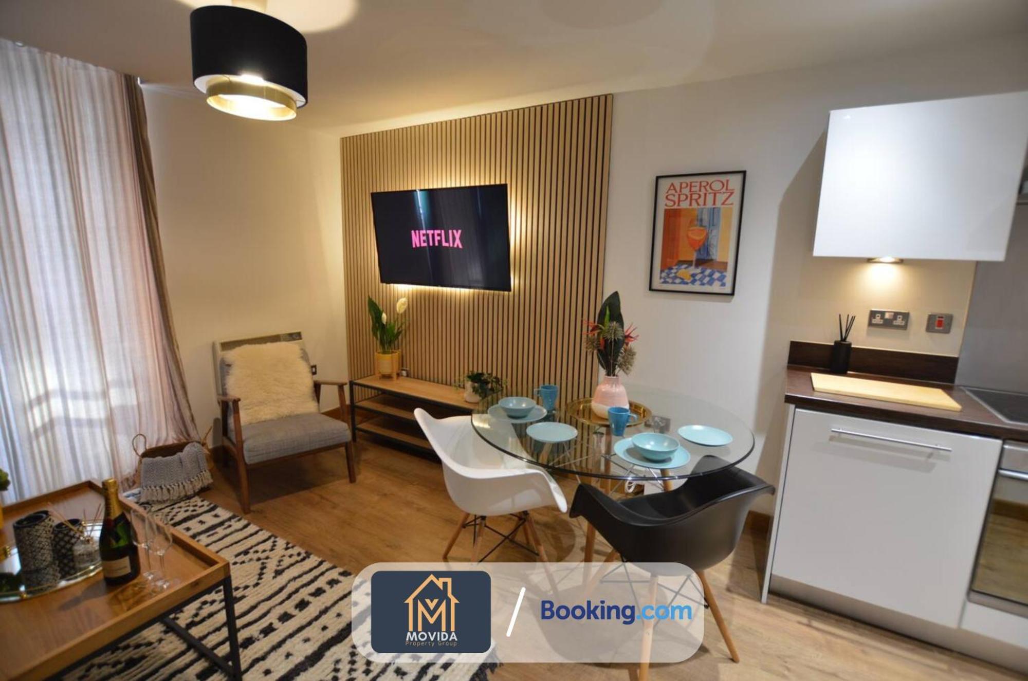 Lgi Stunning 1 Bedroom Apartment By Movida Property Group Short Lets & Serviced Accommodation リーズ エクステリア 写真
