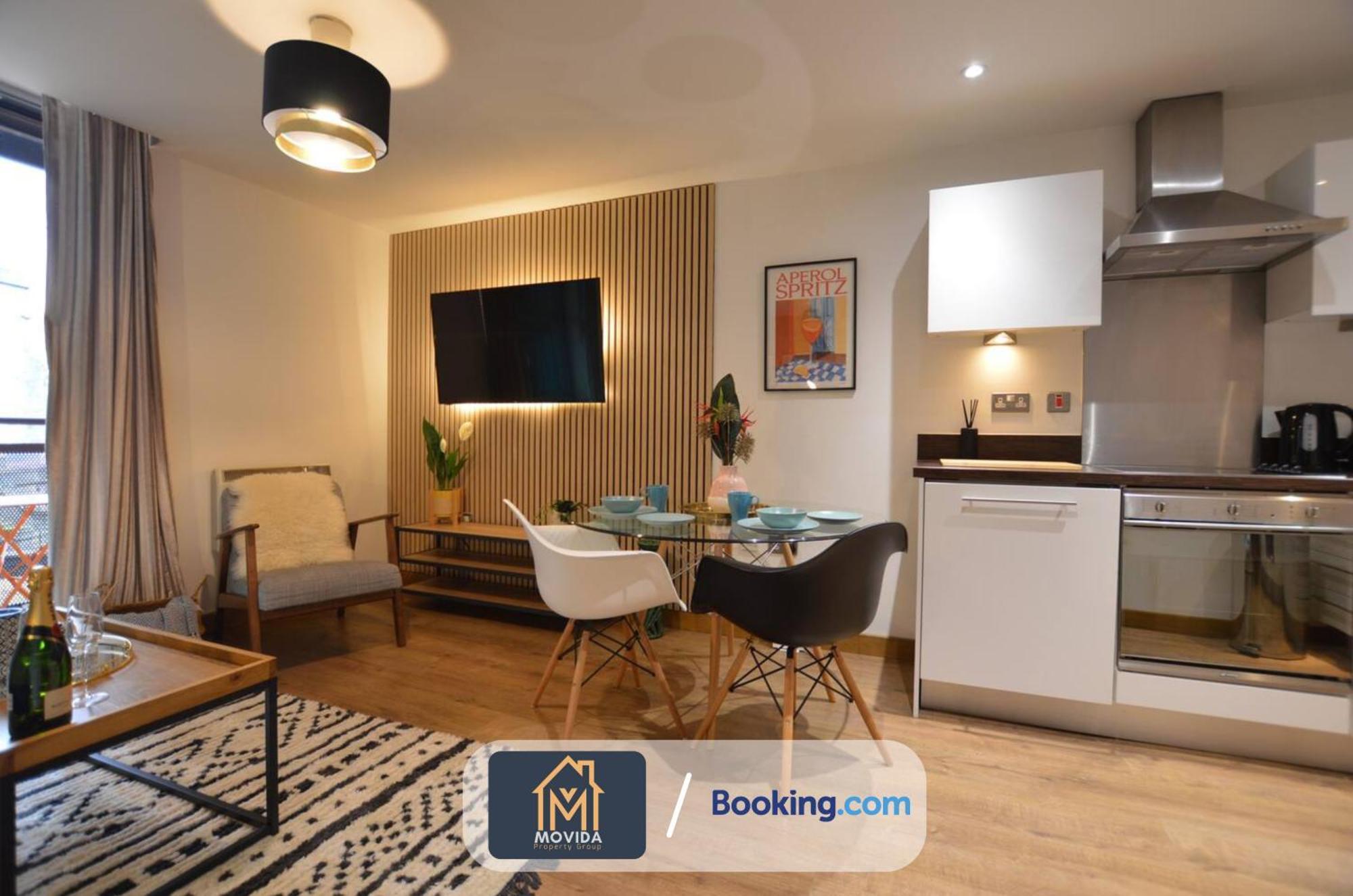Lgi Stunning 1 Bedroom Apartment By Movida Property Group Short Lets & Serviced Accommodation リーズ エクステリア 写真