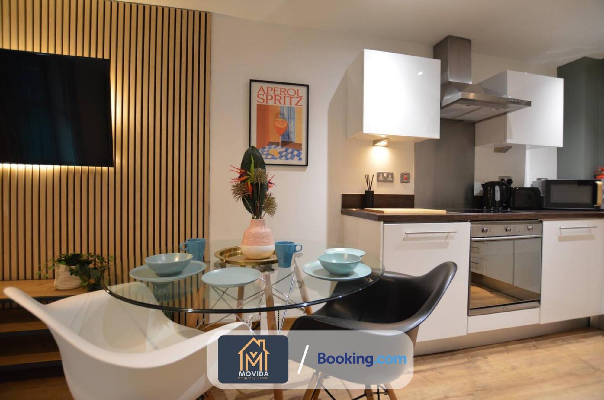 Lgi Stunning 1 Bedroom Apartment By Movida Property Group Short Lets & Serviced Accommodation リーズ エクステリア 写真