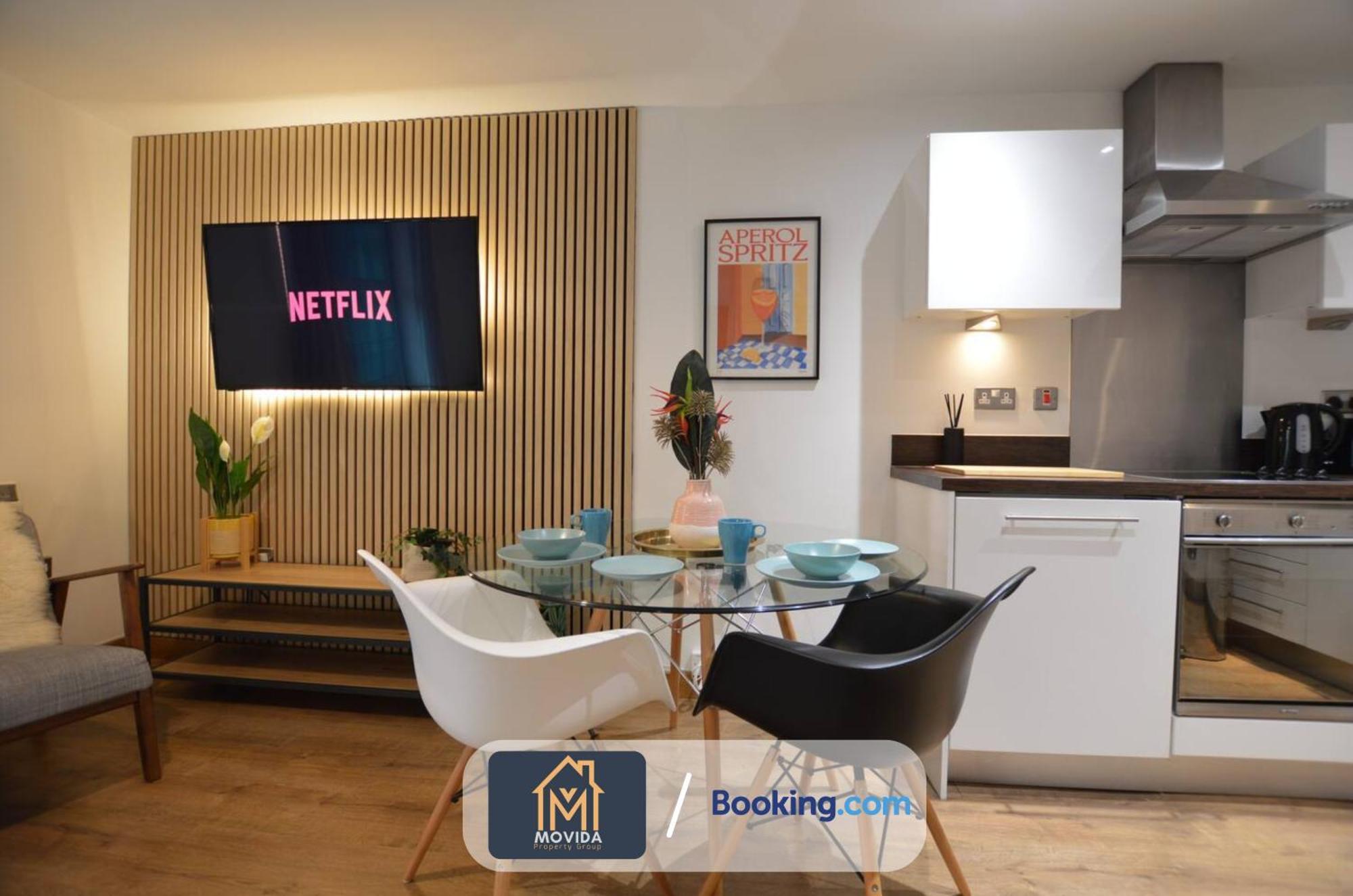 Lgi Stunning 1 Bedroom Apartment By Movida Property Group Short Lets & Serviced Accommodation リーズ エクステリア 写真