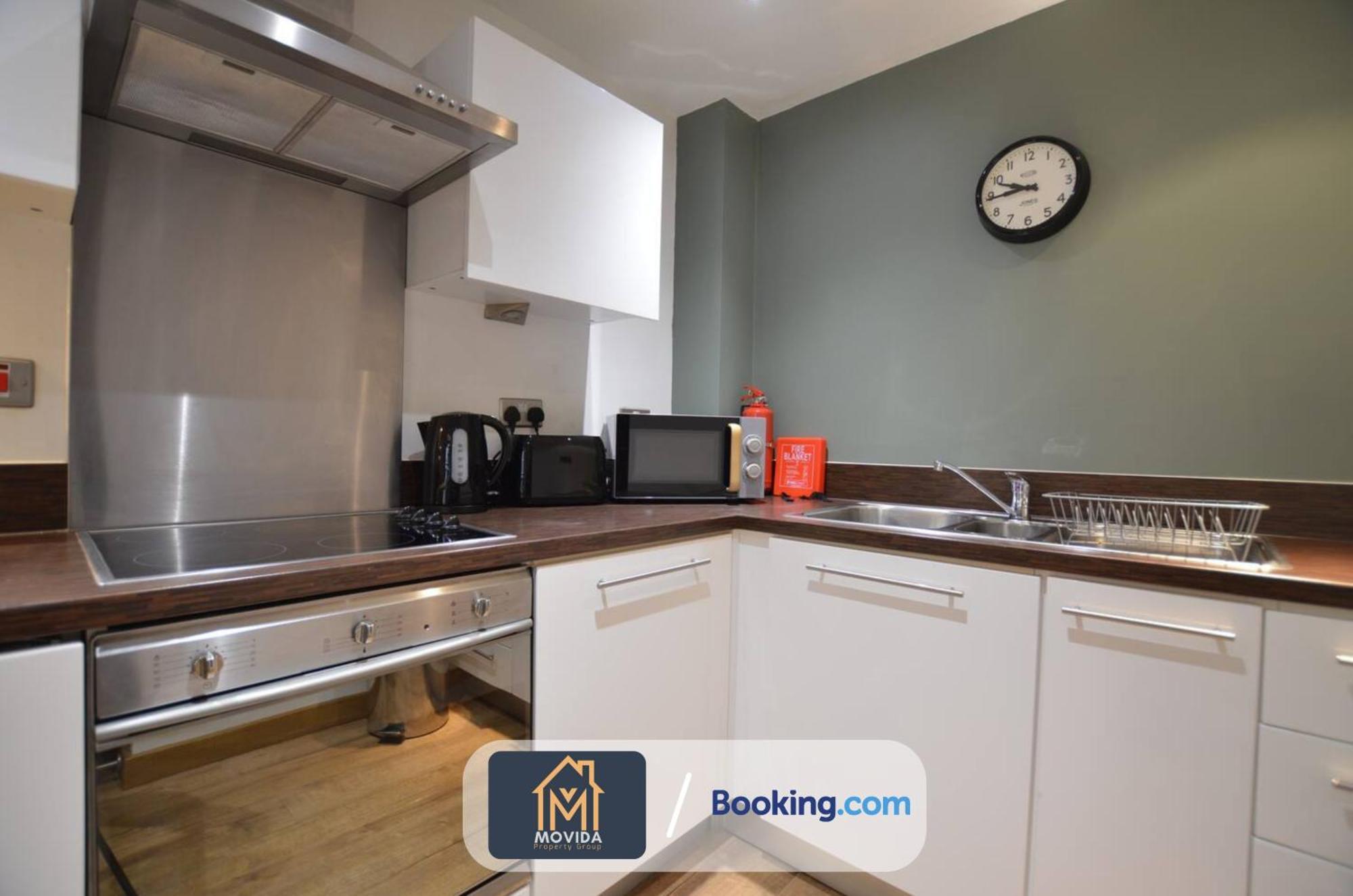 Lgi Stunning 1 Bedroom Apartment By Movida Property Group Short Lets & Serviced Accommodation リーズ エクステリア 写真
